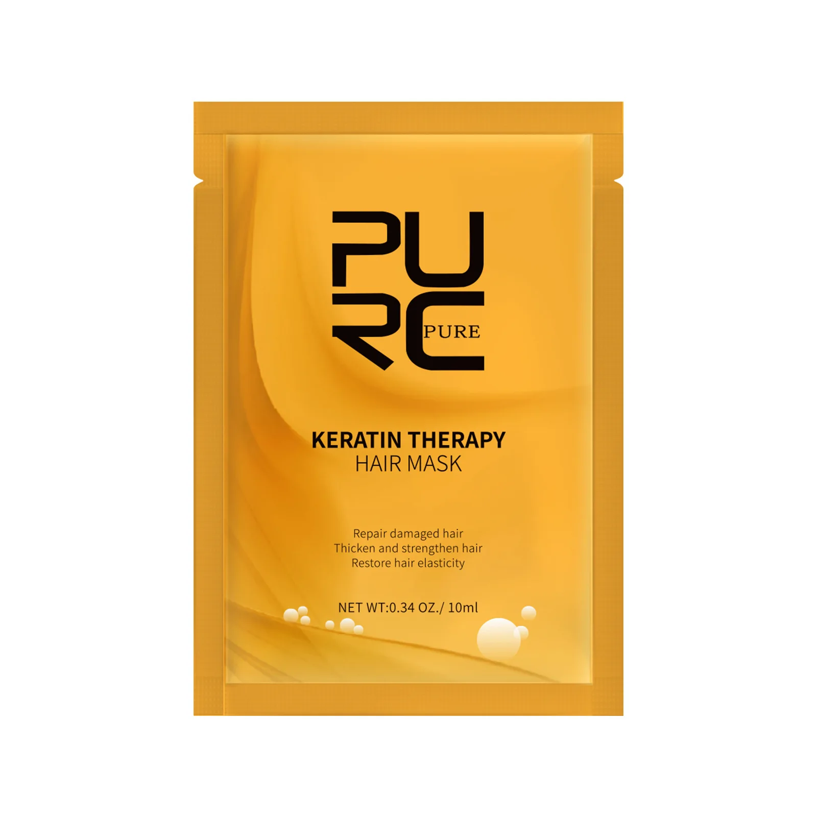 PURC Keratin Hair Mask Smoothing Straightenig Soft Repair Drying Damaged Frizz Hair Professional Women Nourish Hair Care Product