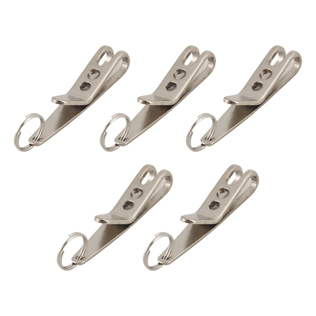 AT77 Llaveros con clip multiusos Herramienta de clip de suspensión con mosquetón perfecto para colgar herramientas EDC, linternas, etc.