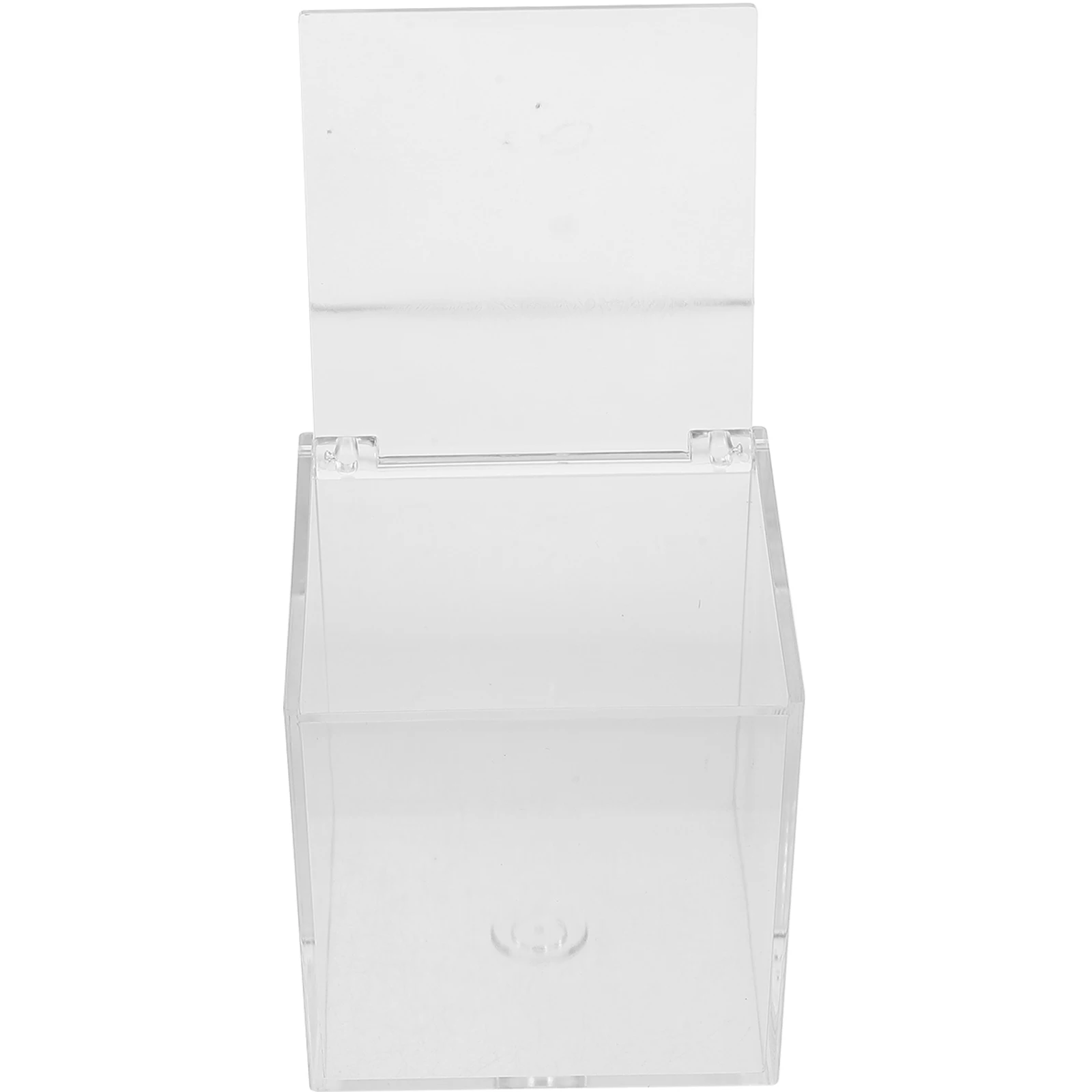 

Acrylic Storage Box 10cm Clear Square Container with Lid for Statue Display Figurine Model Case Toy Exhibit Collection