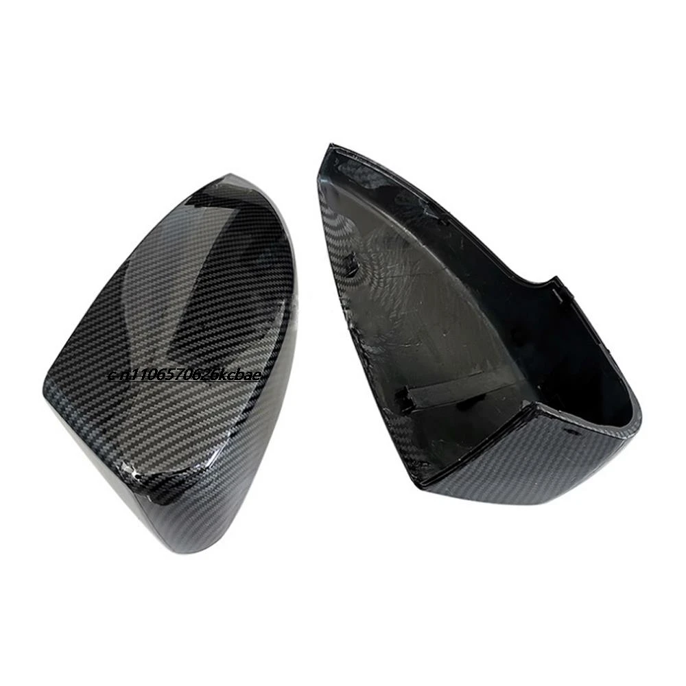 Carbon fiber textured mirror housings and rearview mirror covers suitable for modifying the US version of Ford Focus C-Max