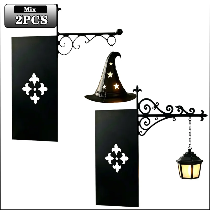 Halloween-Bibliothekslaterne, Mini-Bücherregallampe, Vintage-Hängeleuchte, Dekorative Laterne, Halloween-Geschenk für Buchliebhaber