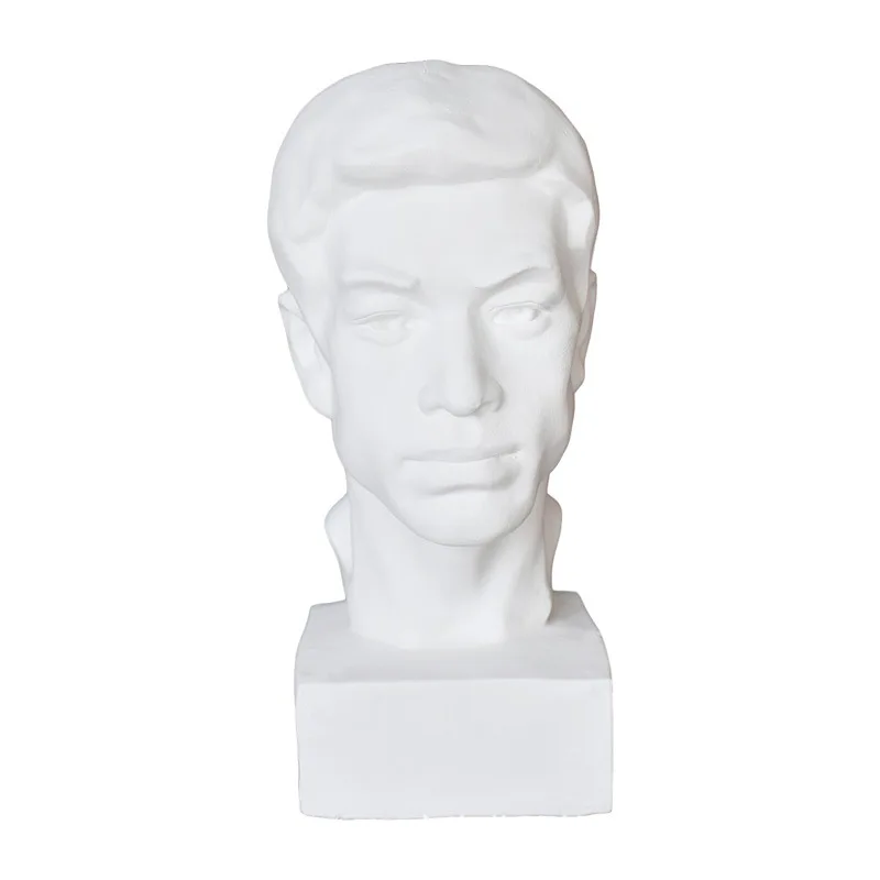 

42Cm Sichuan youth plaster statue art sketch teaching aids plaster model sculpture ornament