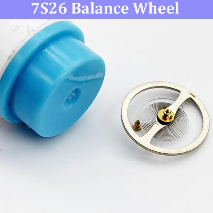 Original Watch Repair Parts Balance Wheel Full Pendulum Mechanical Movement Suitable for 7S26 7S36 Movements