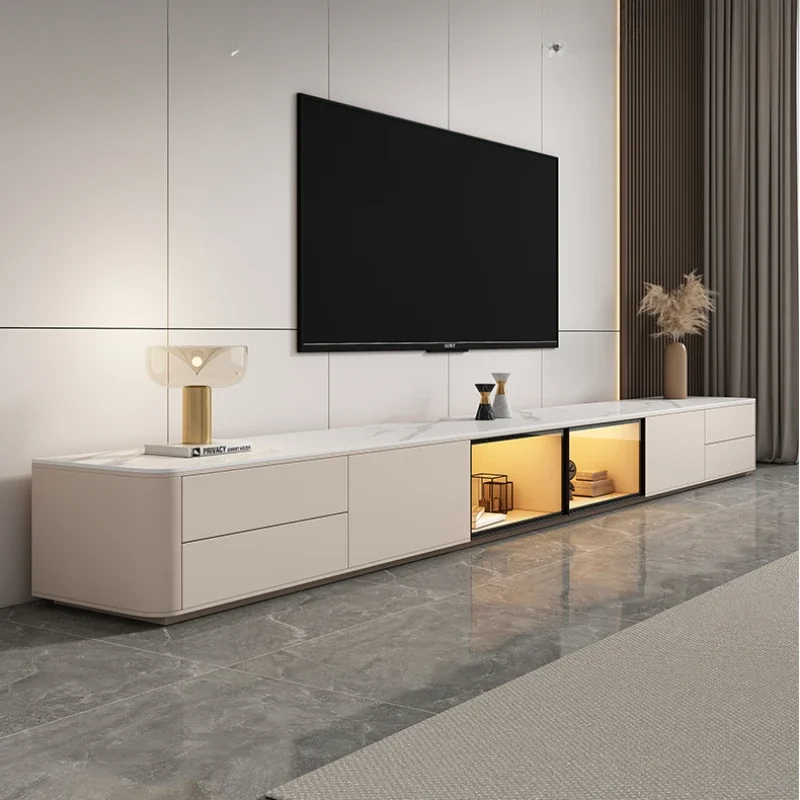 Console Table Tv Stand Furniture Salon Offer Design Cabinet Organizer Room Living Decoration Luxury Mueble Tv Salon Unit Modern