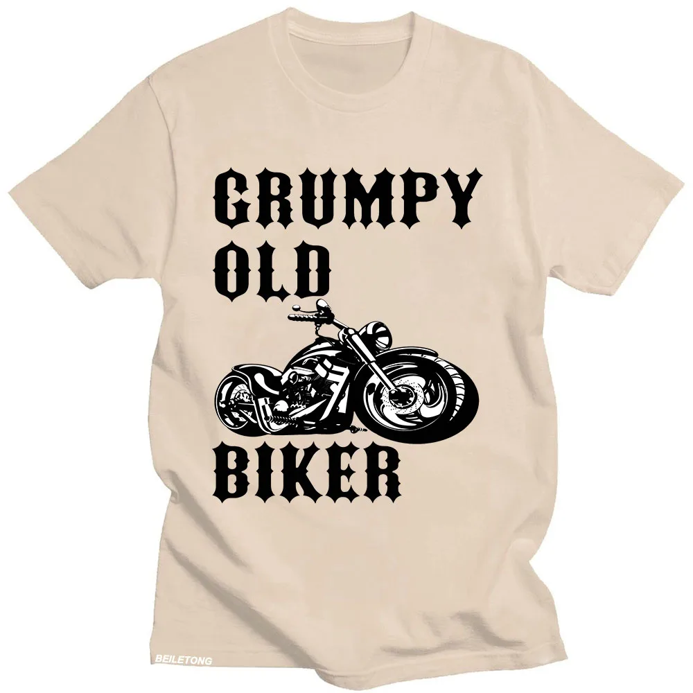 Motorcycle Grumpy Old Man T Shirt Short Sleeve Unisex Fashion Tee-shirt Summer Casual High Quality Tshirt Camisetas O-neck Tees