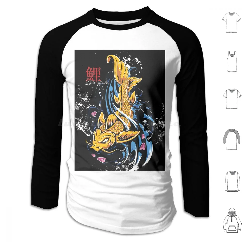 Coifish Yakuza Hoodie cotton Long Sleeve Coifish Yakuza Anime Yakuza Yakuza 0 Yakuza Kiwami Yakuza Kiwami 2 Yakuza 3