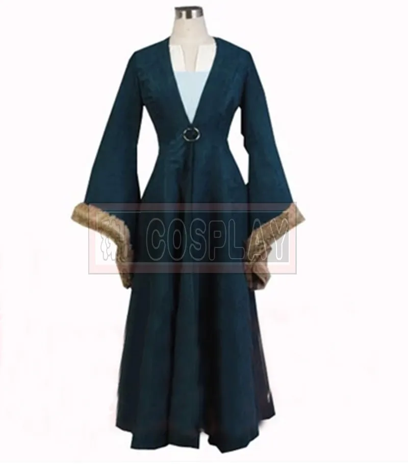 Costume Cosplay du film Catelyn Stark, Halloween, noël, sur mesure, toutes les tailles