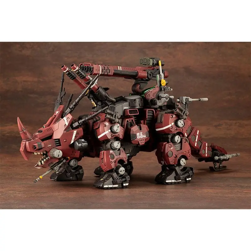 【in Stock】Original Model ROBOT ANIMAL ZOIDS 1/72 Handing Building HMM ZD030 EZ-004 RED HORN Mobile Suit Assemble Toy