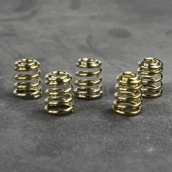 8.2mm (D) x 10mm (H) Gold Plated Phosphor Bronze Spring (5 pcs)