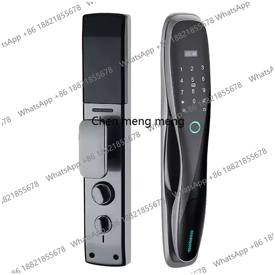 Smartier Fingerprint Password Card Key Unlock Biometric Door Lock Tuya Door Lock Smart