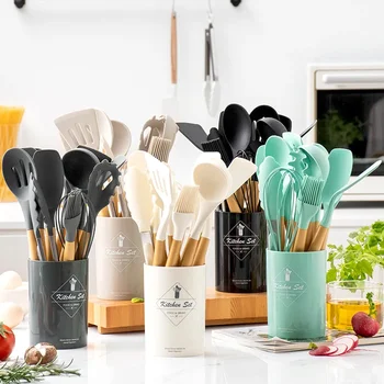 Silicone Cookware Utensils 1