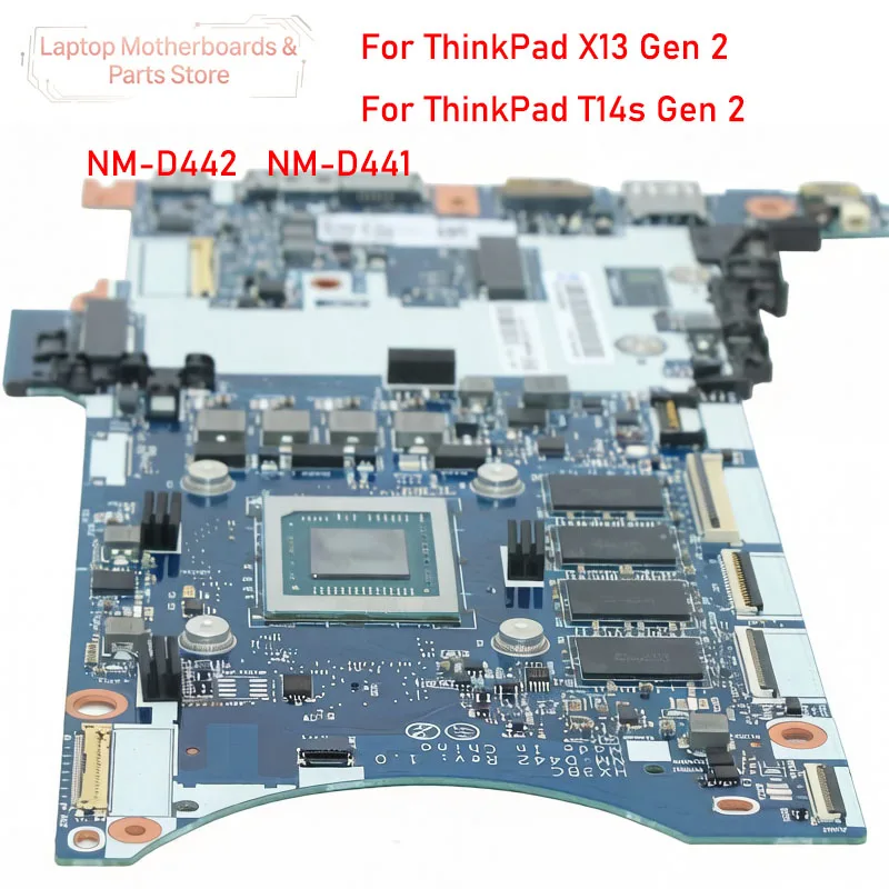 

Материнская плата NM-E442 NM-E441 для ноутбуков Lenovo ThinkPad X13 Gen 2 и T14s Gen 2 с процессорами R3-5450, R5-5650, R7-5850, 100% протестировано