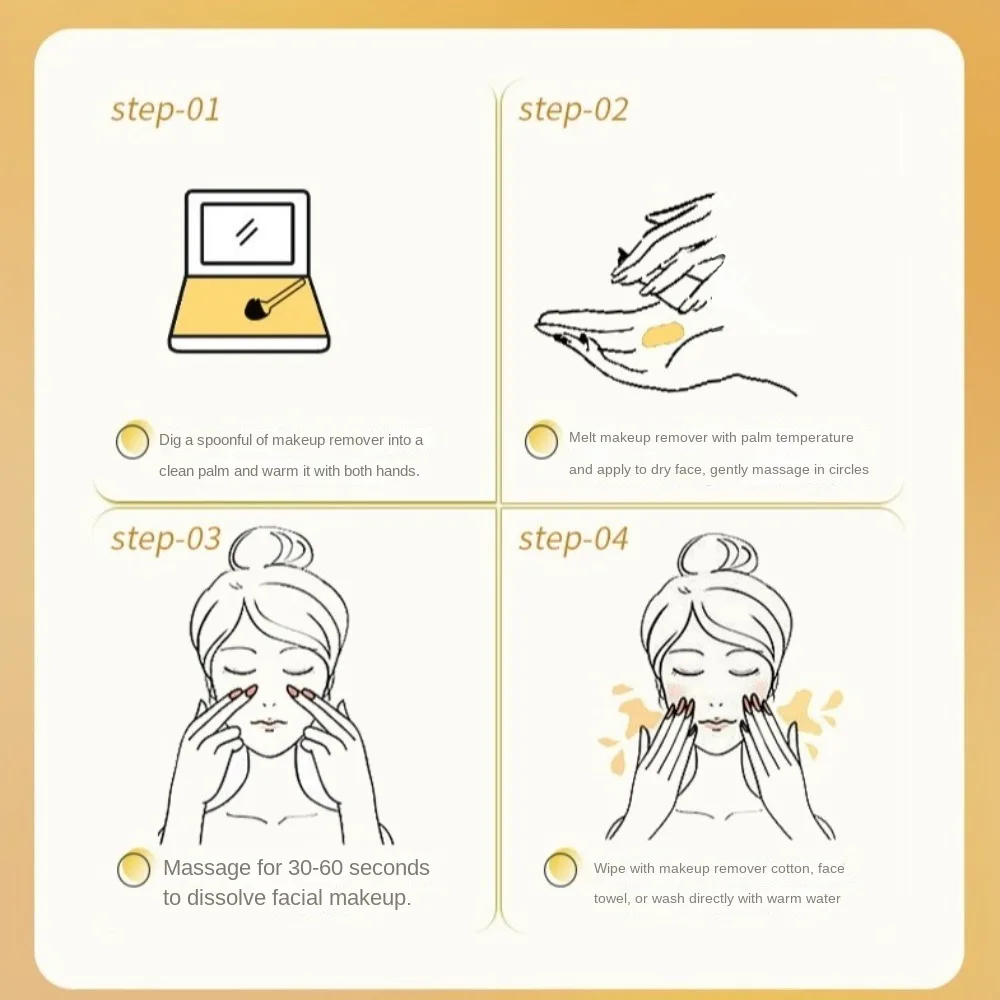 بلسم مزيل المكياج لتنقية المسام، تنظيف يومي لظلال العيون، منظف إزالة المكياج، منظف للبشرة الحساسة #6