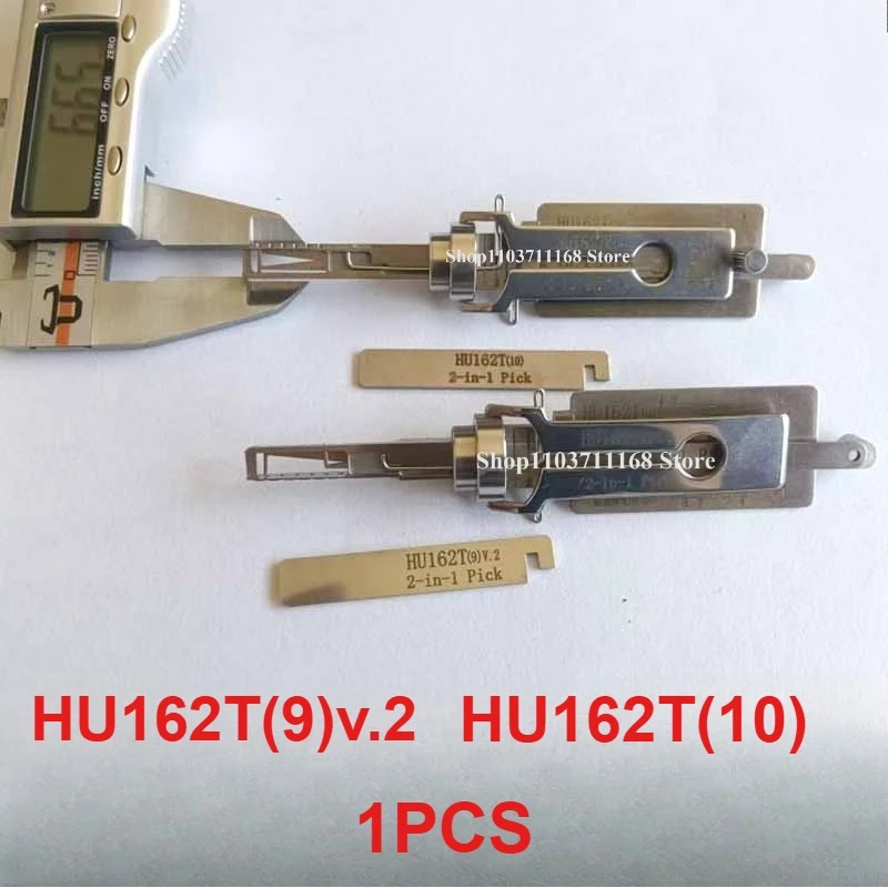 

Lishi 2in1 HU162T(10) HU162T(10)v.2 Series Locksmith Tools for Volkswagen for AUDI Key Decoder Ganzua Picklock for Car Locks