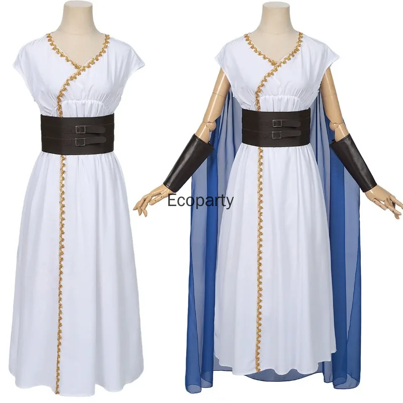 New Women Ancient Greek Moon Hunting Goddess Artemis Costume Medieval Princess Cosplay Dress Halloween Carnival Party Clothes
