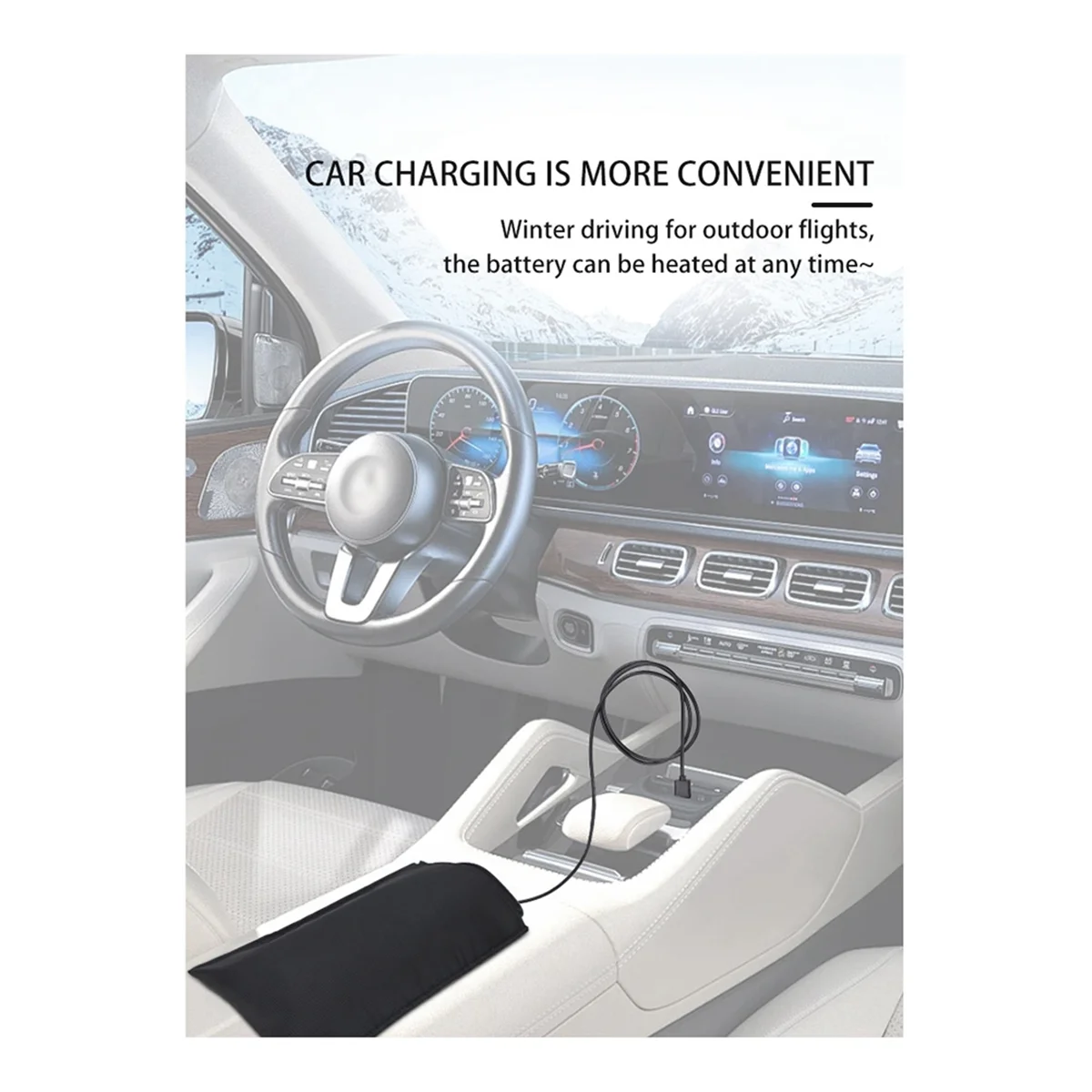 Эффективная сумка с подогревом CQT RC для DJI Mini 4 PRO/Mini 3