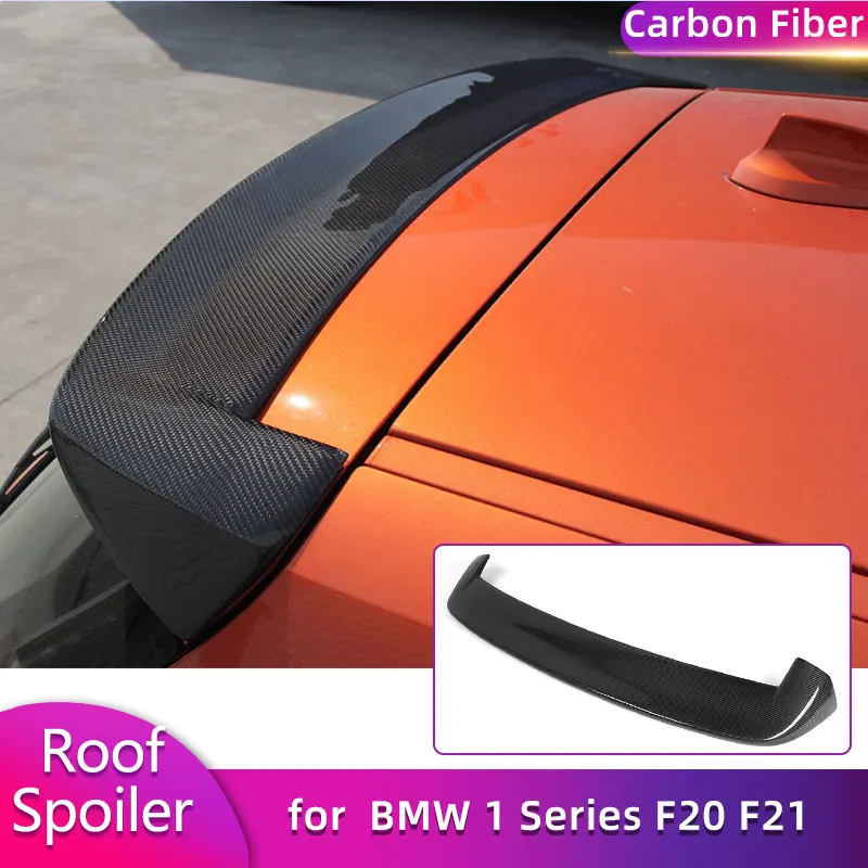 

Карбоновый задний спойлер на крышу для BMW 1 серии F20 F21 2012-2018, гоночный задний спойлер, накладка на окно, обвес