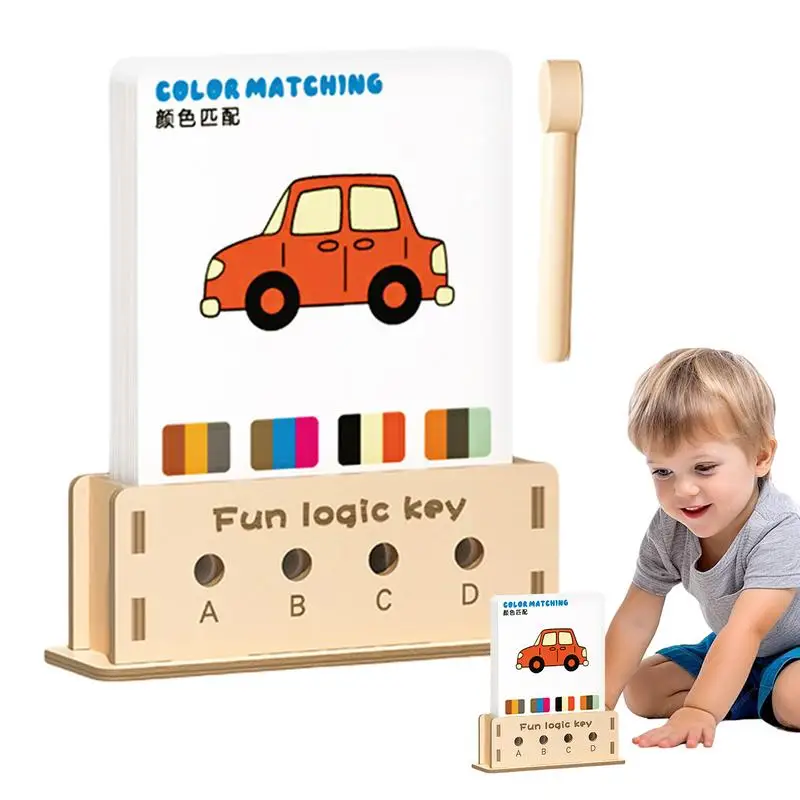 

Logic Games For Kids Early Education Toy Children Logical Thinking Training Unlock Game Cognition Lock Pick Early Educational To