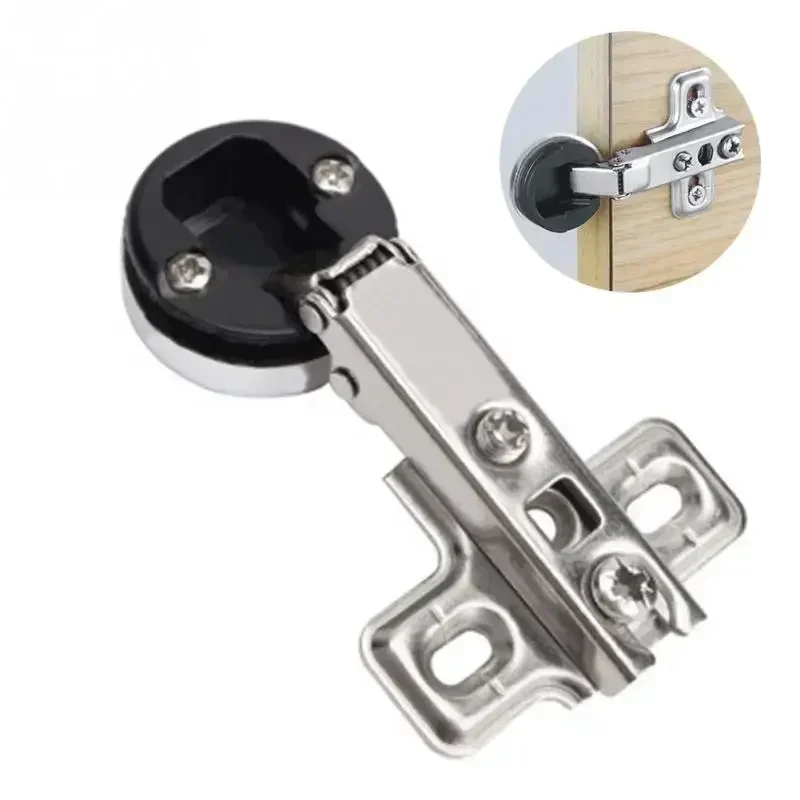 Kitchen Cupboard Glass Door Hinge Home Wine Cabinet Hardware 26mm Cup Screws Dropshipping#734