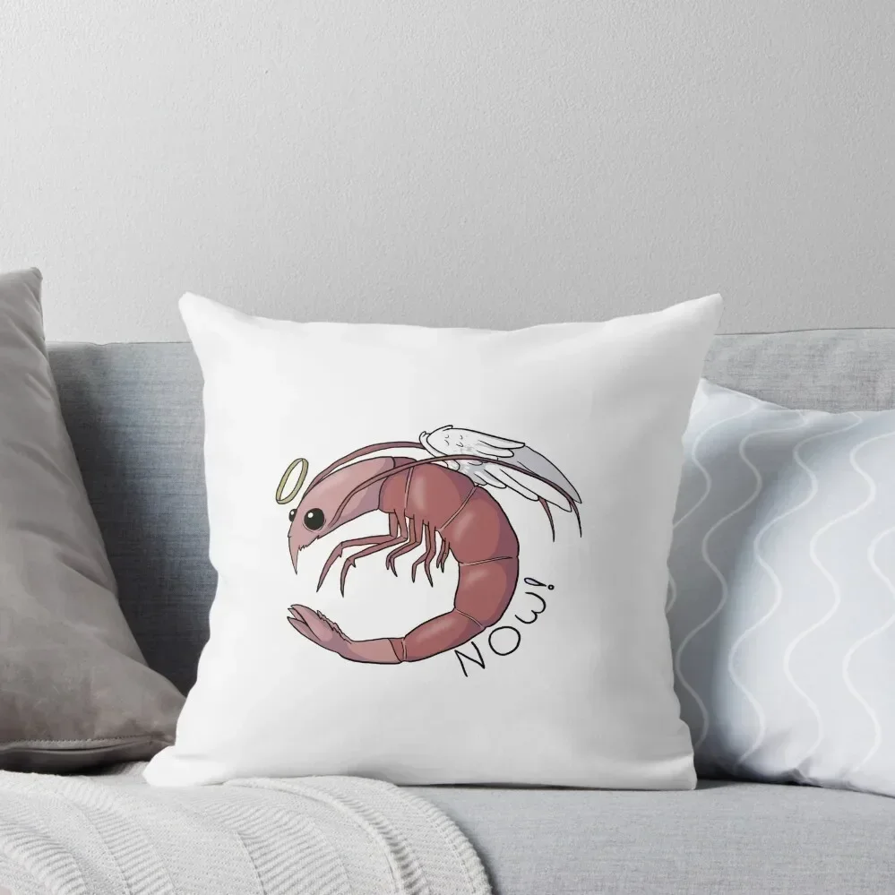 

Shrimp. Heaven. Now! Throw Pillow Pillow Cases Decorative bed pillows Cushion Cover Luxury pillow