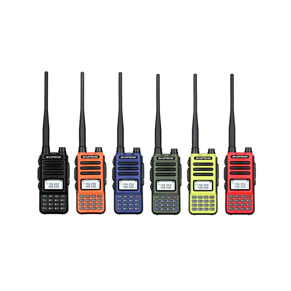 BAOFENG UV-8R Walkie Talkie Waterproof Radios High Capacity 5W Power P15UV BF-UV13 PRO Two Way Radio Support TYPE-C Charger