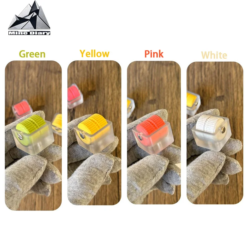 Novel Ice Roller EDC Fidget Toy Plastic Mechanical Stress Relief Toys Fun Stress Relief Toy ADHD Creative Anti-Anxiety Toys