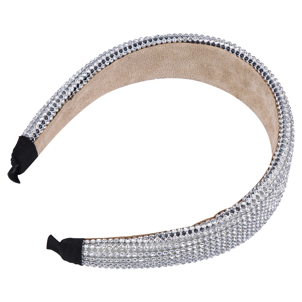 

Going Out Headband Simple Headdress Attractive Hair Accessories Fabric Rhinestone Adult Premium Material