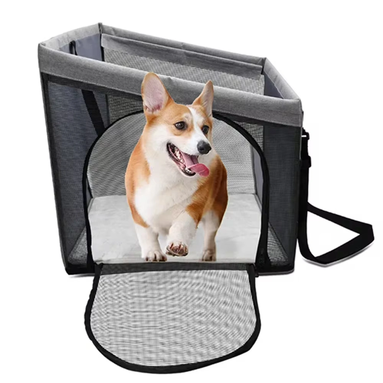 Dog Car Seat Cover Waterproof Basket Travel Folding Hammock Pet Supplies  Small Dogs Cat  Safety Car Supplies Travel bag For dog