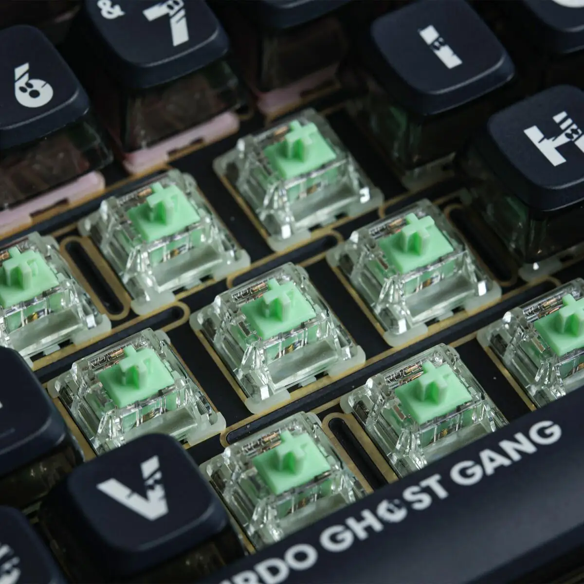 Imagem -03 - Gateron Bebê Canguru 2.0 Switch Avançado Tátil Switches Pins 59 g Rgb Hot Swappable Teclado Mecânico Gaming Switch hp