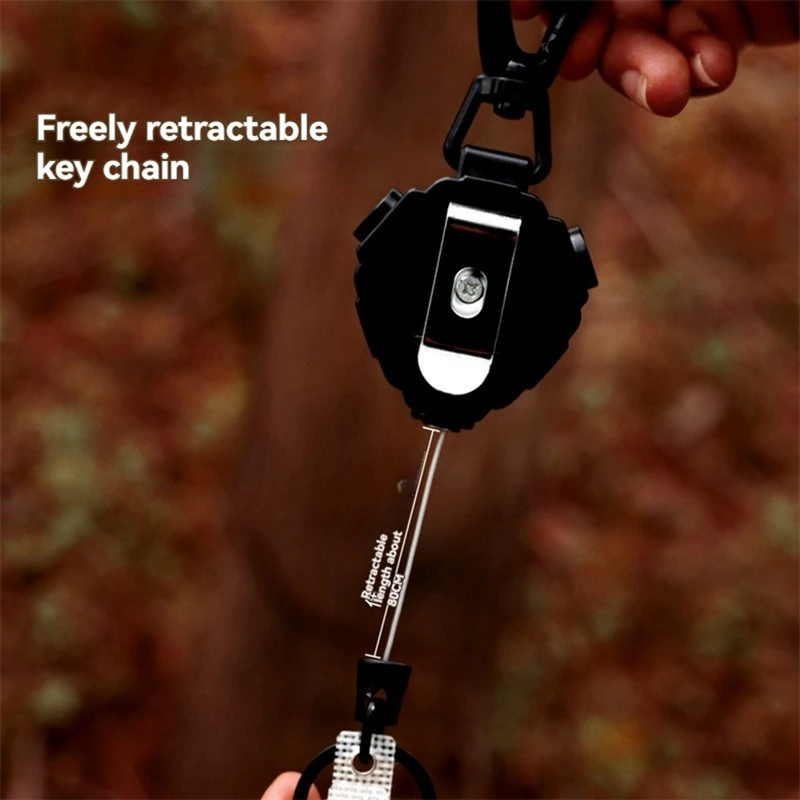 Держатель для удостоверения личности, чехол для автобусной карты, чехол для бейджа, катушка, зажим для бейджа, прочный зажим для бейджа, выдвижной держатель для бейджа