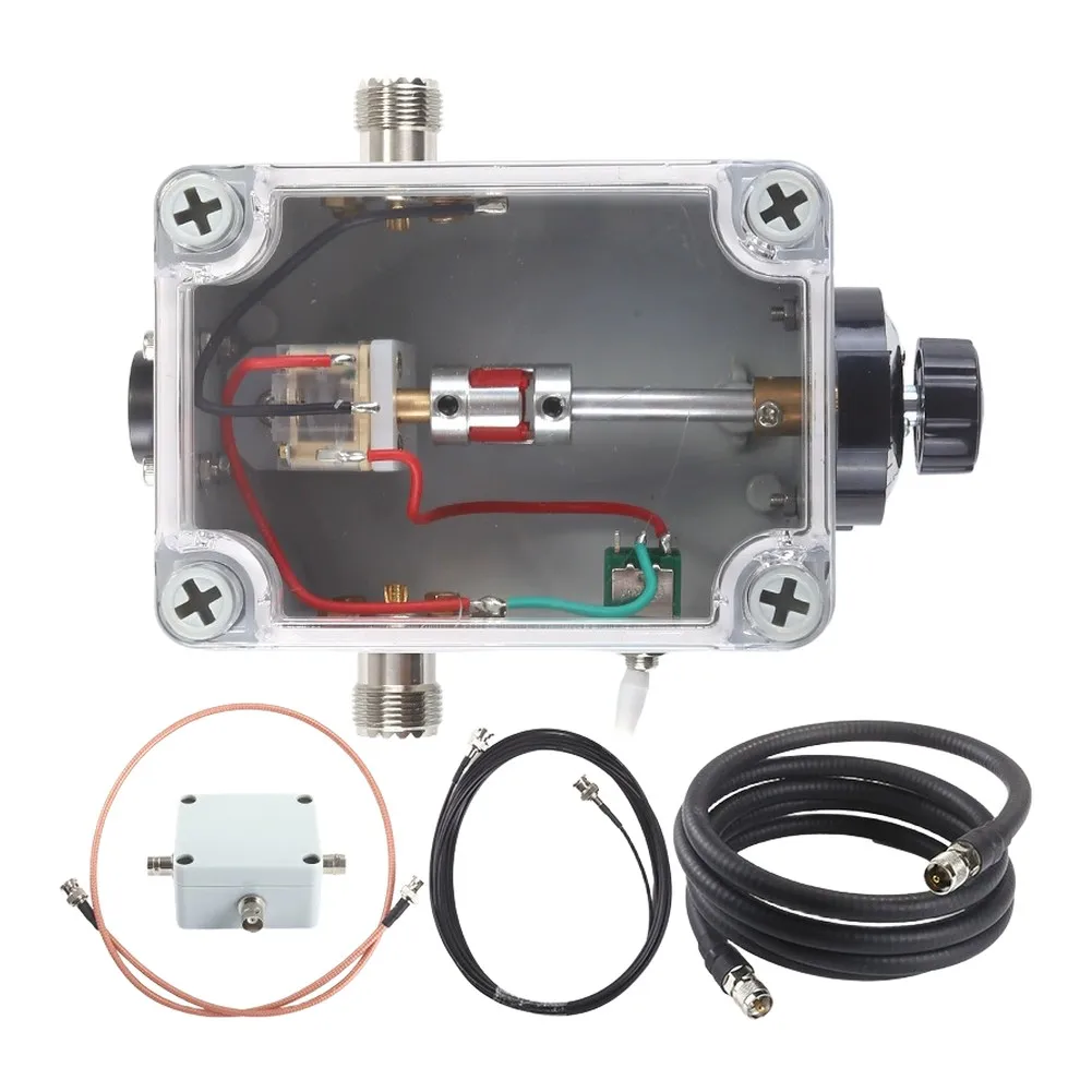 White Shortwave Loop For antenna 10W Power Capacity for For swr Tuning Portable ABS Construction 14.5x11.3x7.2cm