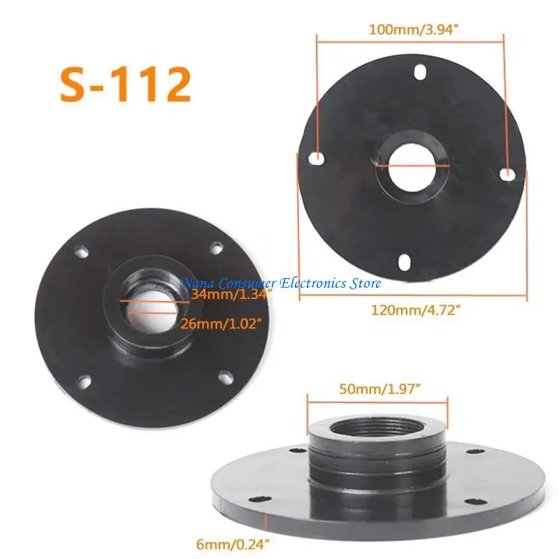 

G7NE Профессиональный адаптер для высокочастотного динамика ABS с отверстием для больших расстояний, тройной адаптер для головы