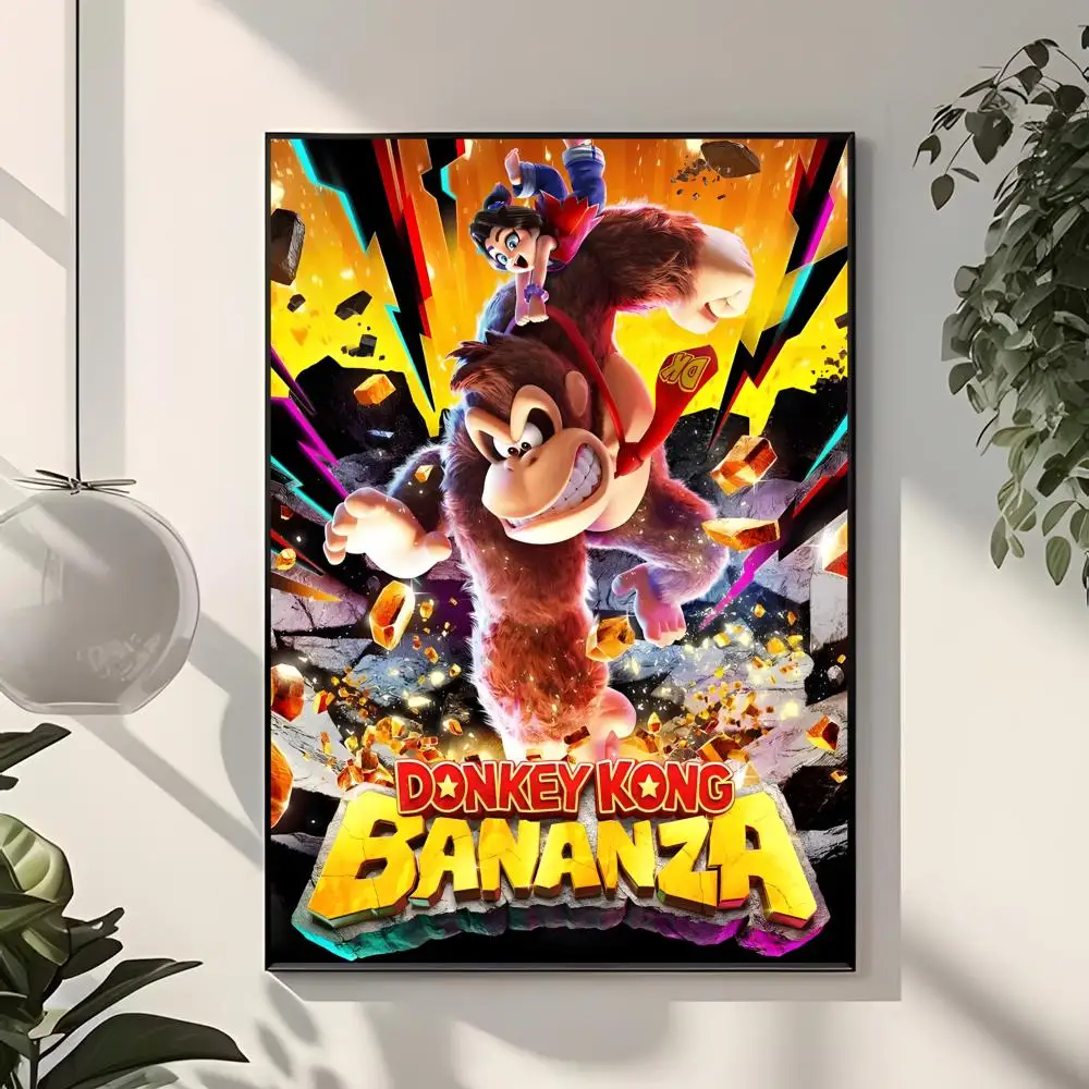 Game-Plattformer D-Donkey Kong Poster – Klassisches Wohninterieur & Moderne Wanddekoration, Kunstkollektion – Detail 17