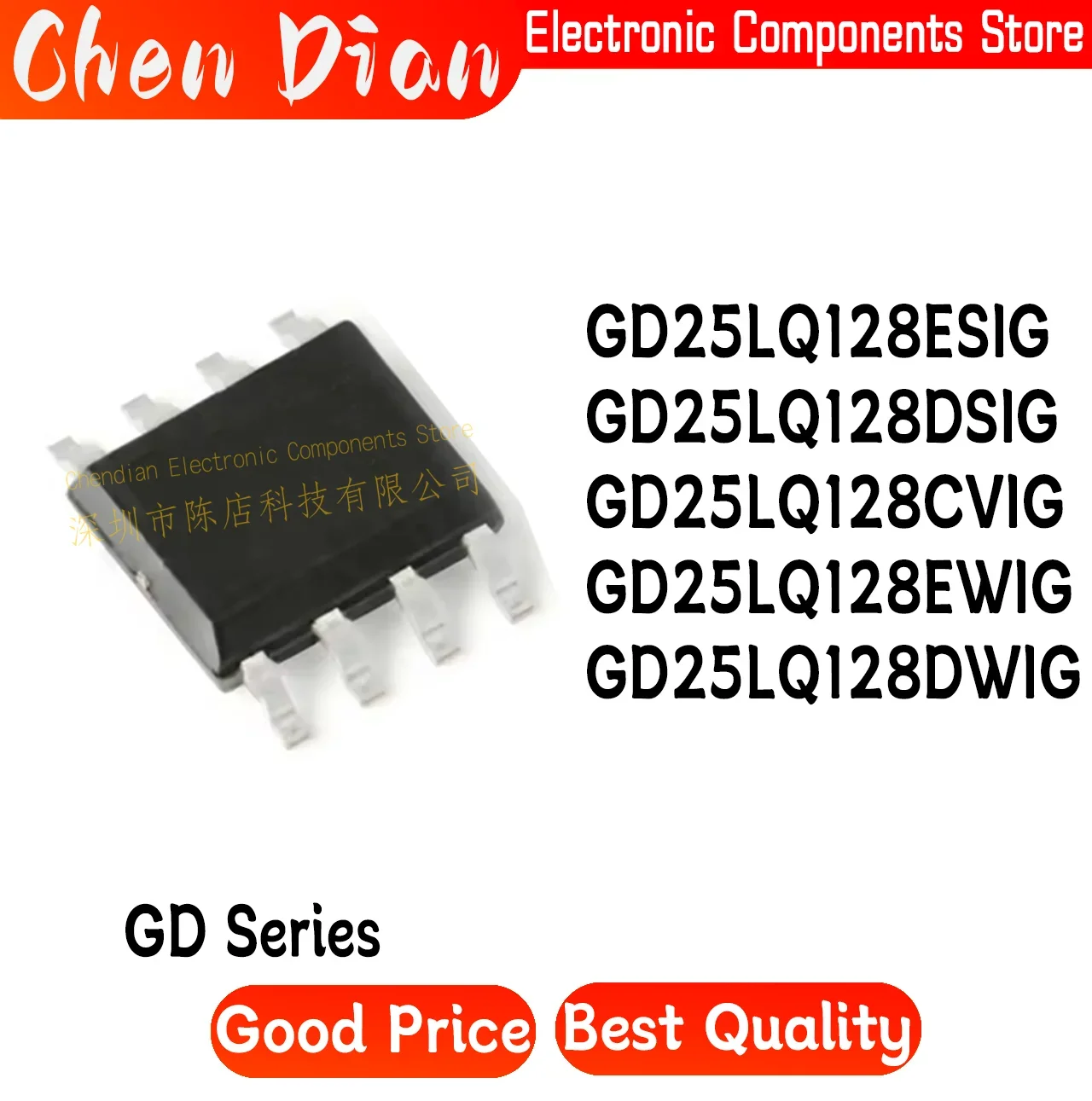 GD25LQ128ESIG GD25LQ128DSIG GD25LQ128CVIG GD25LQ128EWIG GD25LQ128DWIG GD25LQ128 series NOR FLASH