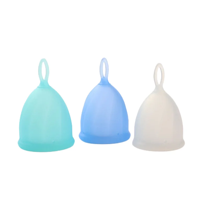 Woman Reusable Feminine Menses Cup Menstruation Medical Silicone Menstrual Cup Hygiene Cup Menstrual Artifact