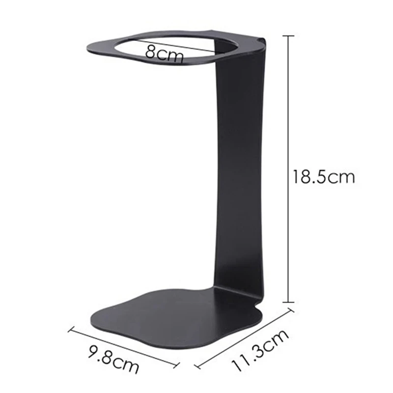 Suporte de café portátil para fabricação de mão, gotejamento, suporte de café, copo de filtro de café de metal, suporte de descarga manual