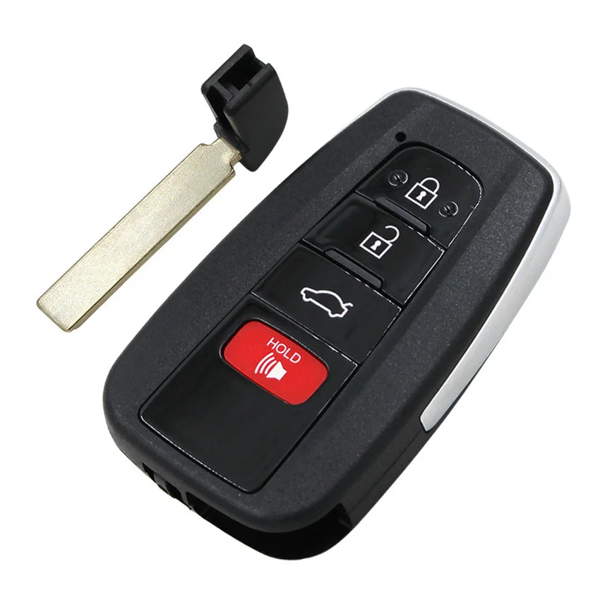 Ecusells 4 Buttons Smart Keyless Go Remote Key Fob FSK 314.3MHz 4A Chip for Toyota Corolla 2019 2020 2021 Board 231451-2000