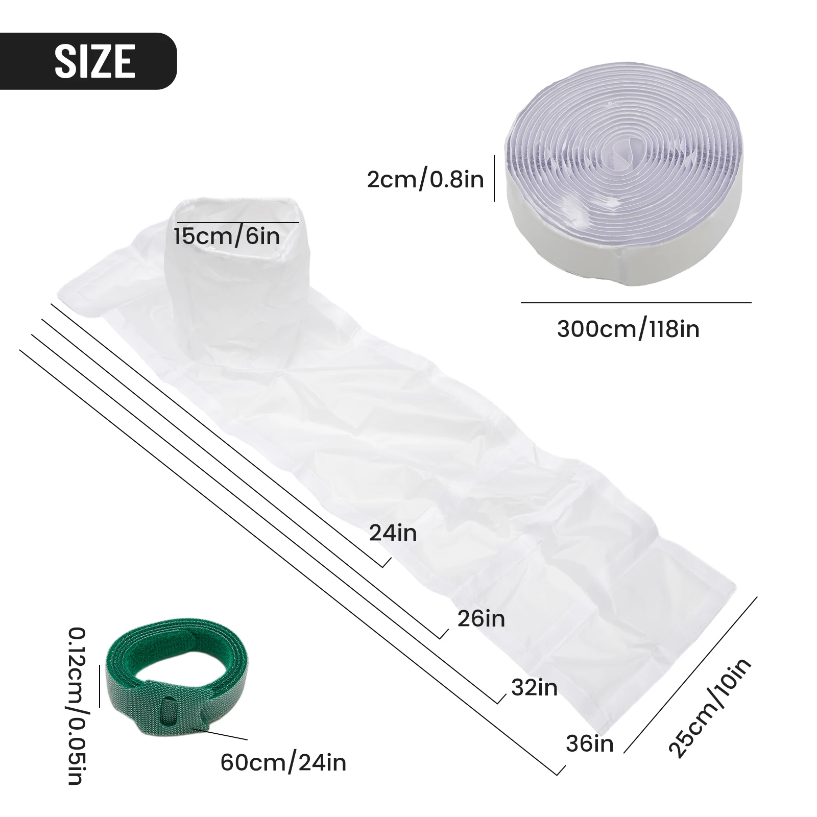 Air Conditioning Window Seal Kits AC Win-dow Kit Vent Seal Kit Air Conditioners Parts For Air Conditioners Dryer