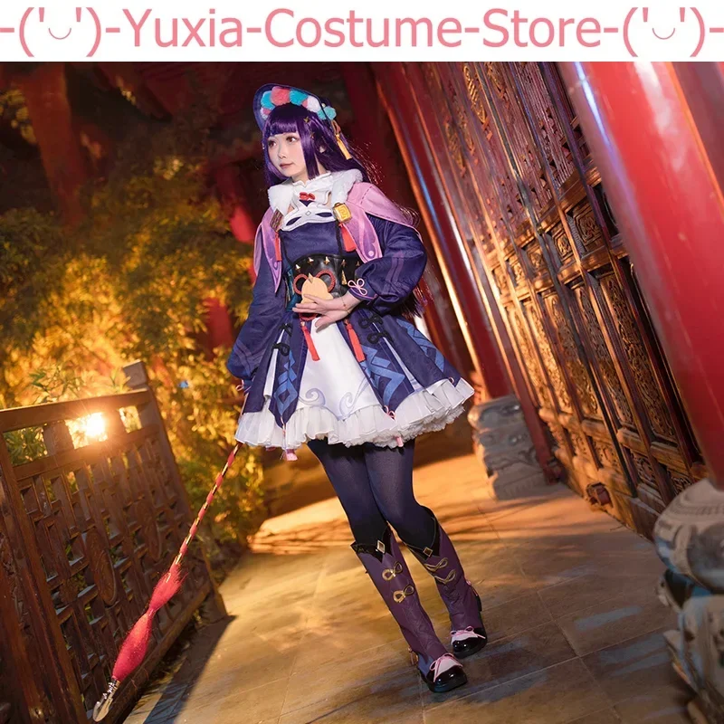 Genshin Impact Yun Jin Lolita vestito da donna Costume Cosplay Cos gioco Anime Party Uniform Hallowen gioca vestiti di ruolo abbigliamento