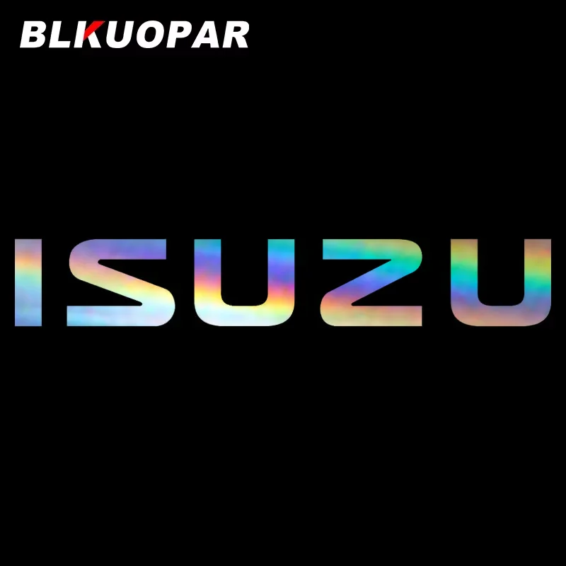 

BLKUOPAR Creative Occlusion Scratch DIY Car Stickers Waterproof Sunscreen Die Cut Decals Suitable for ISUZU WFR VAN NFR ATV