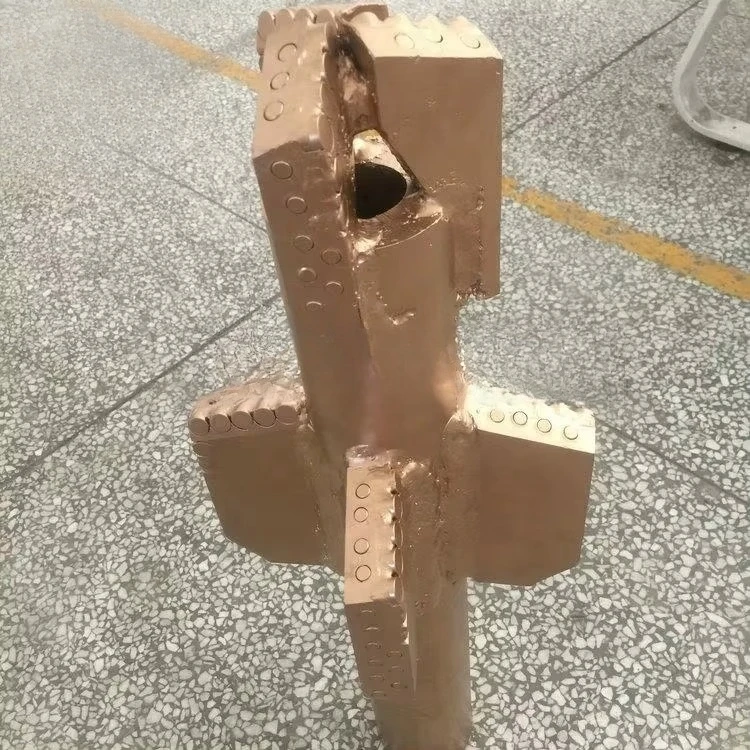 Economic Price Water Well Drilling Drill Step Pdc Drag Bit with Cutters