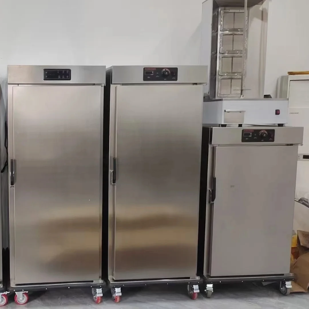 Professional 5-layers Mobile Food Warmer Carts Single Door Banquet Cart Warmer For Food Processing Machinery