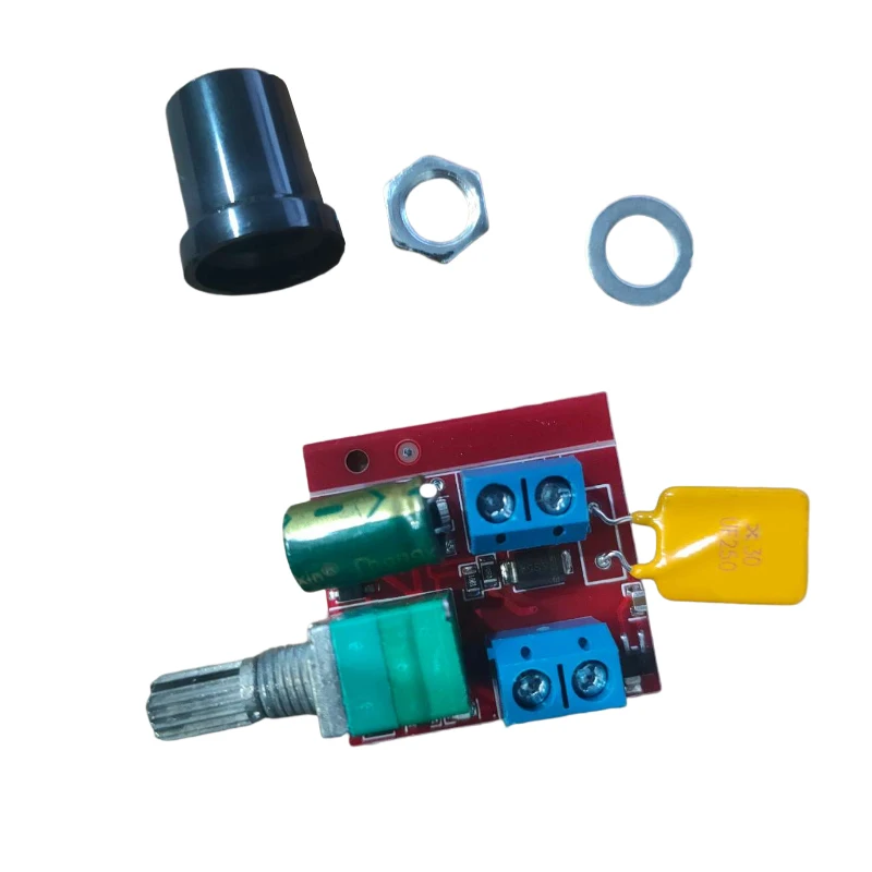 Mini PWM DCMotor Speed Controller Module Adjustable Regulator Control Governor Switch LED Dimmer Cannot Be Connected To AC Power