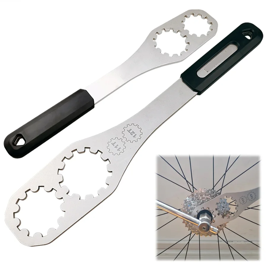 Bicycle Cassette Flywheel Removal Tool Flywheel Fixed Wrench Bike Accessories