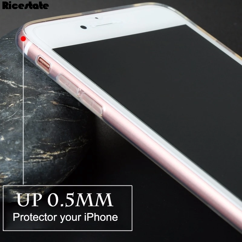 Hochwertige, klare TPU-Hülle für iPhone 7 Plus 6 6S 7 8 Plus X Xs Xr 11 12 Pro Max SE 2020 Transparente Stoßstangen-Softcover-Hülle – Detail 5