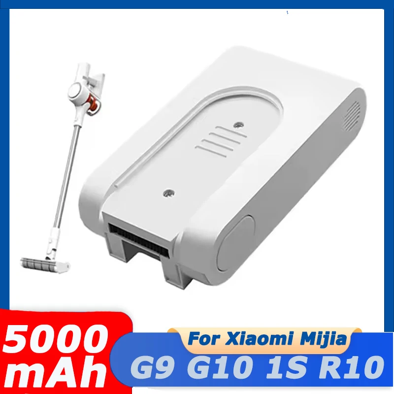 Bateria Recarregável de Íon de Lítio Original 25.2V 5000mAh para Aspirador Sem Fio Xiaomi Mijia Dreame G9 G10 1S R10