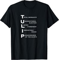 Five Points of Calvinism TULIP Acronym Christian Graphic T-Shirt
