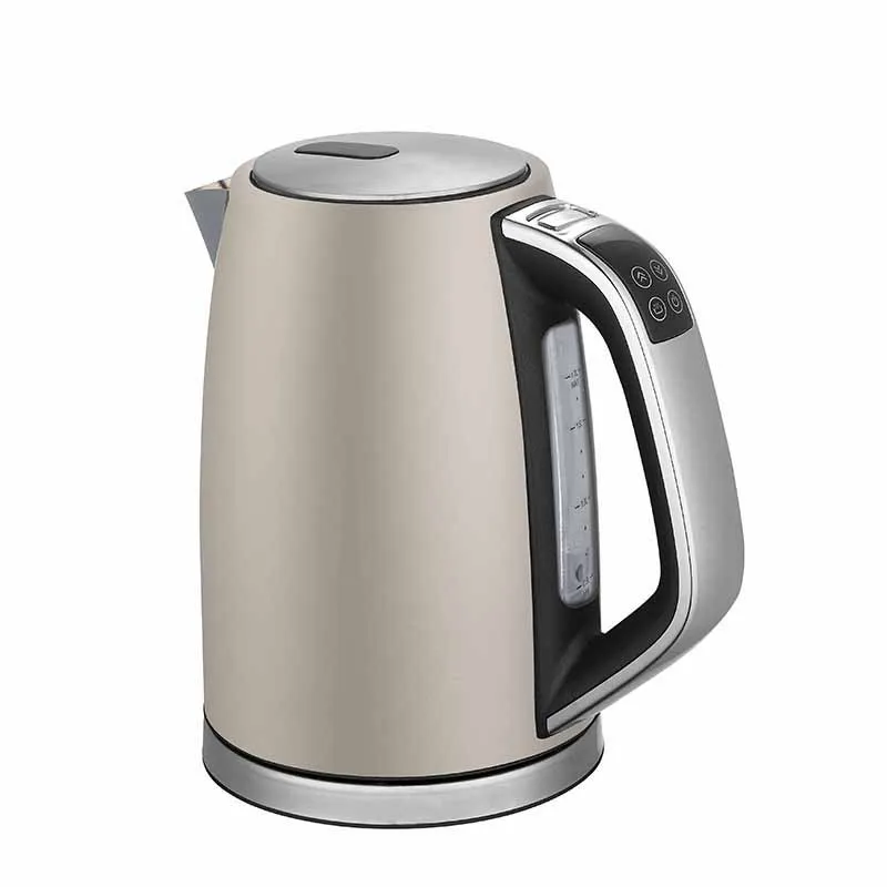 

Новый стиль, электрические чайники большой емкости 1,7 л, интеллектуальная изоляция, автоматическое отключение, пищевой класс 304, нержавеющая сталь Fo