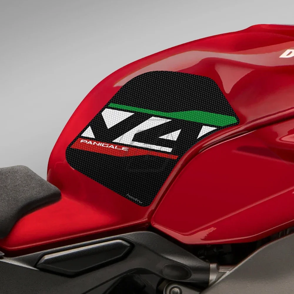 

Motorcycle Anti-slip Side Tank Pad Protection Knee Grip Mat For Ducati Panigale V4 V4S 1100 Corse SP 2018-2022 Sticker