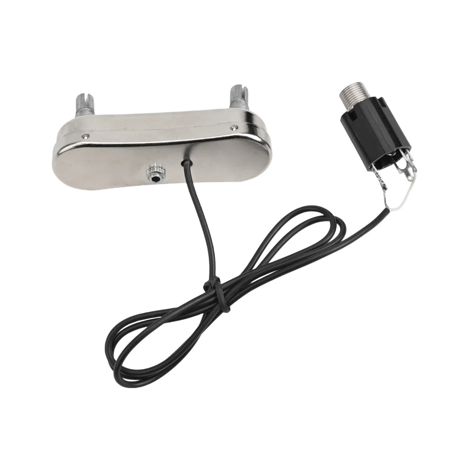 Frequency Response Acoustic Guitar Metal Wide Frequency Response Chrome Compact Design Easy Installation Note Package Content